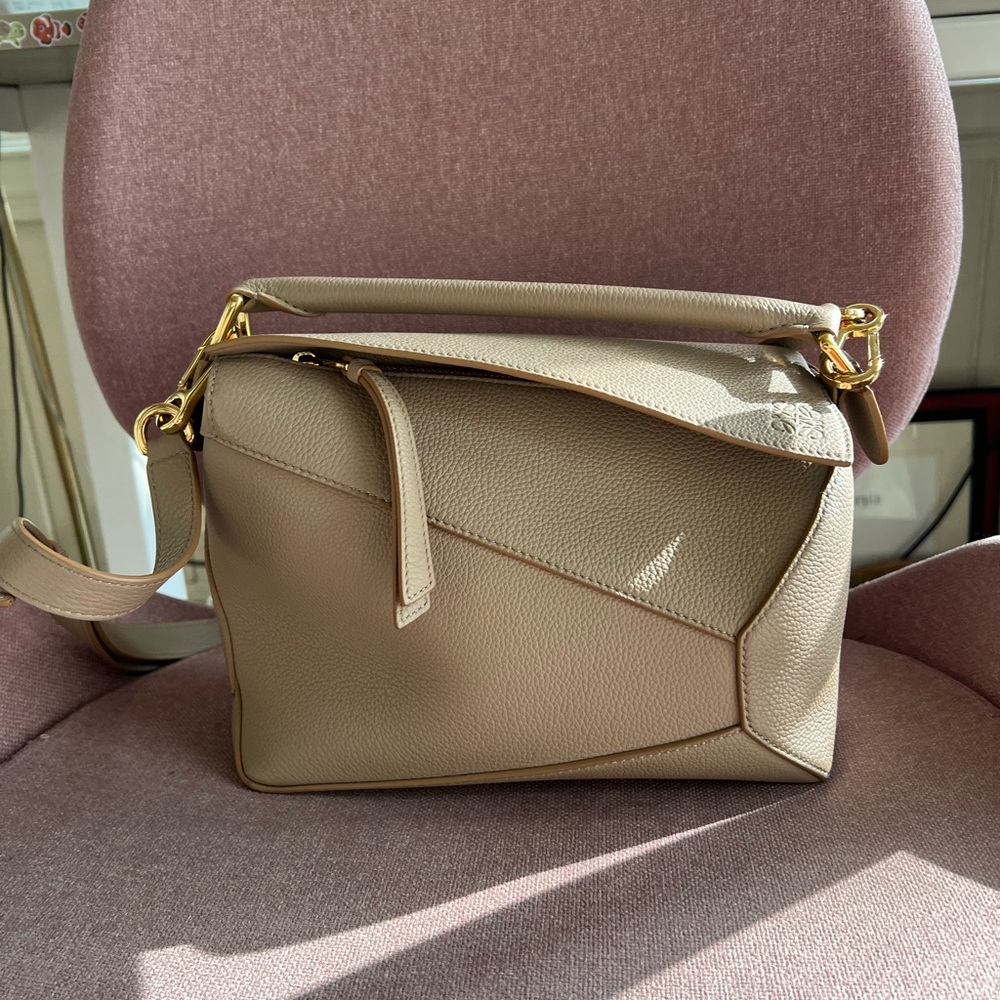 Cream Envelope Crossbody Bag